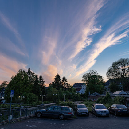 Spaziergang: Abends durch Höhscheid und Umgebung' - Hintergrundbild